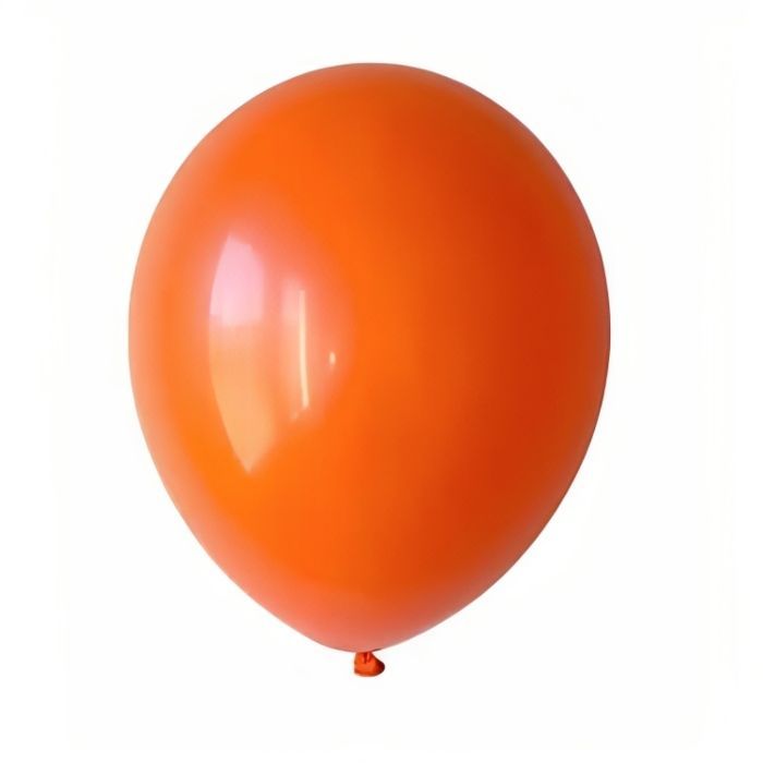 Ballongar oransje 22 cm 100x 