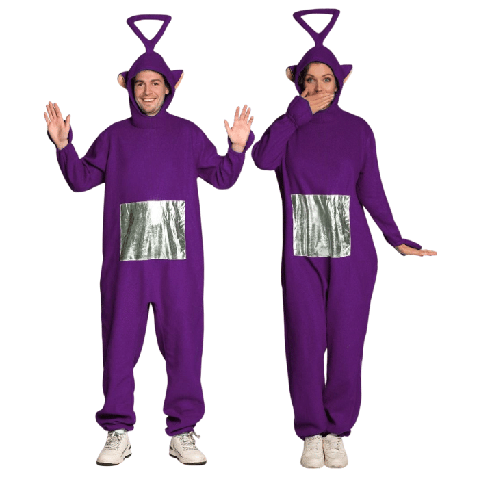 Lilla teletubbies kostyme - unisex