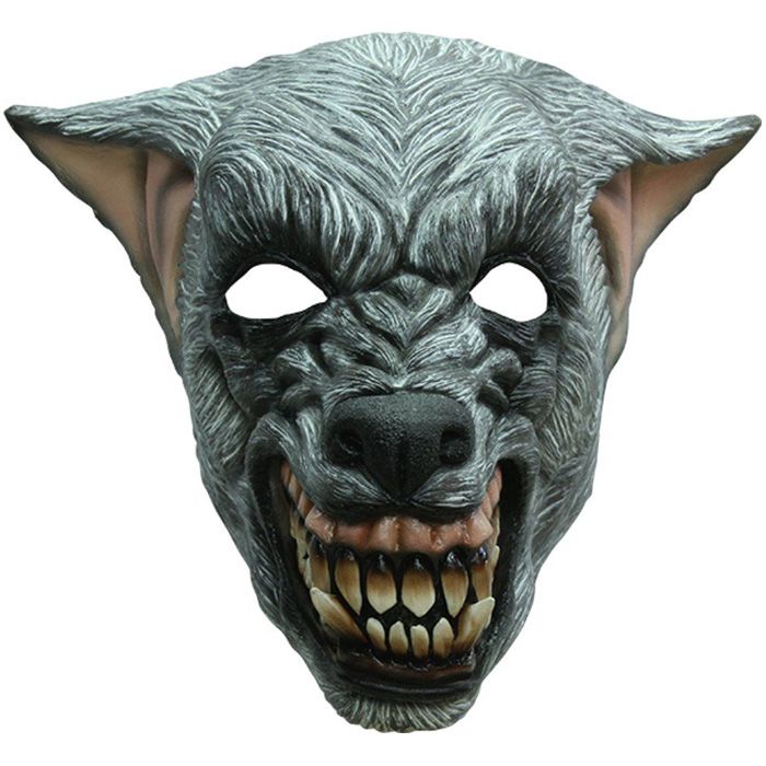 Skummel Sølv ulvemaske