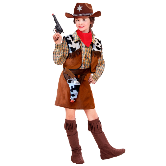 Cowgirl kostyme til barn