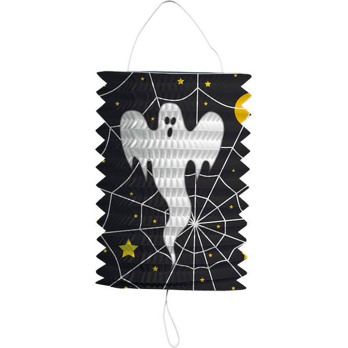 Halloween spøkelsessylinder - 16 cm