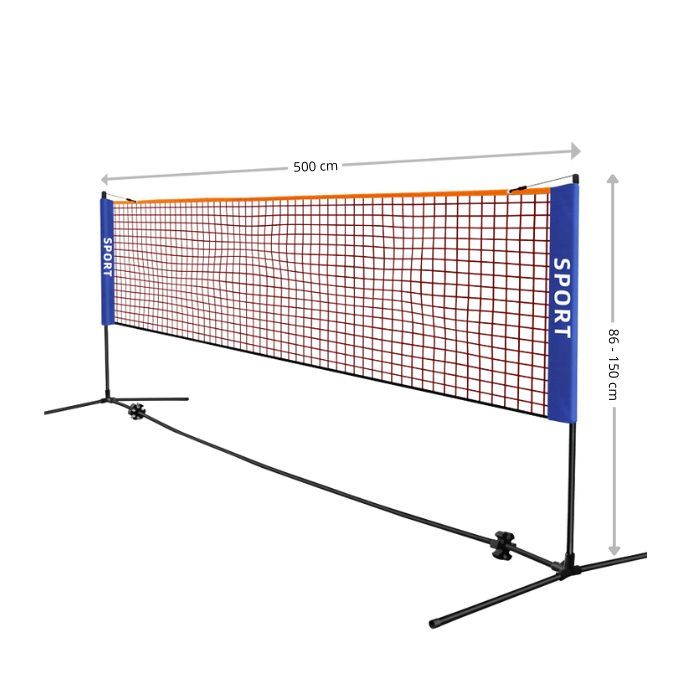 Fotball tennis nett / Volleyball nett 5 meter