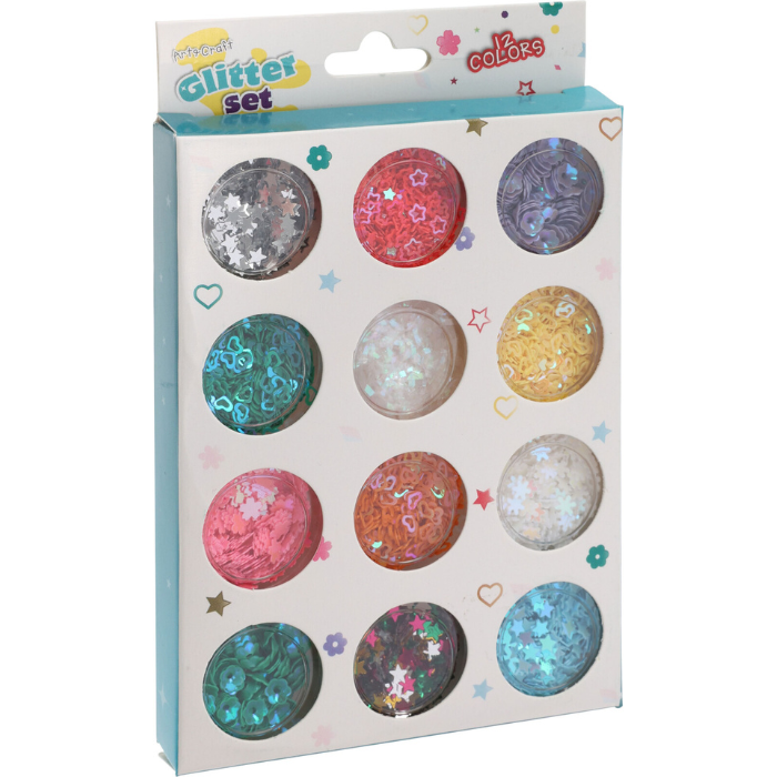 Glittersett 12 variantar