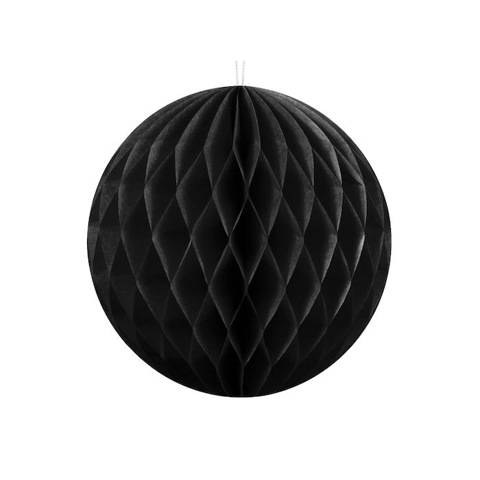 Svart Honeycomb - 20 cm