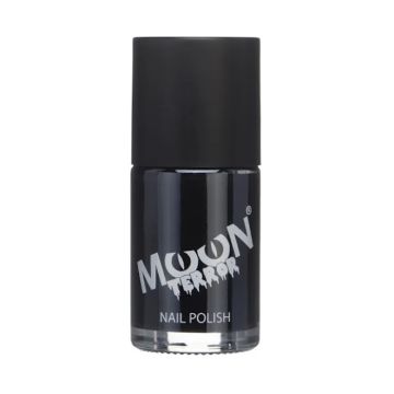 Halloween Neglelakk Svart 14 ml Moon Creations 