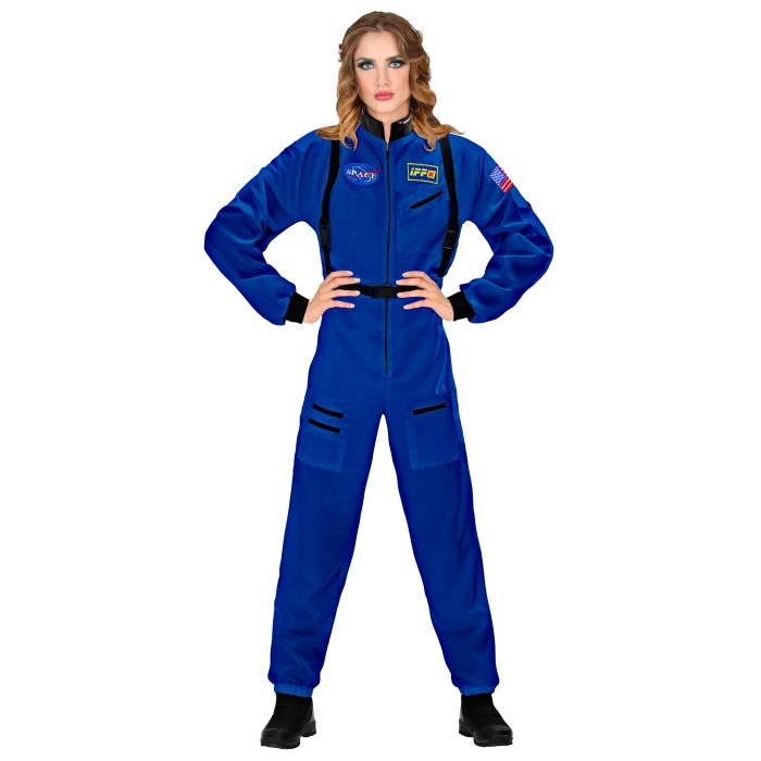 Blå astronautkostyme for damer