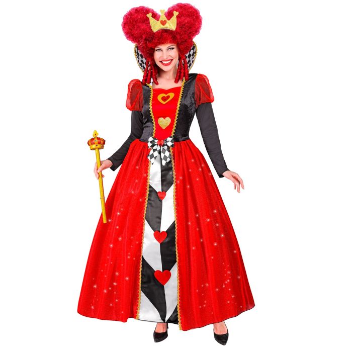 Hjerterdronning kostyme for damer