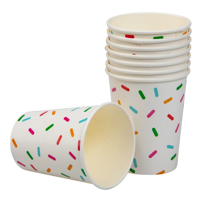 Pappkopper med krydderdesign 8x