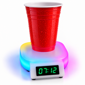 Ølstafet tidtaker bottoms up LED