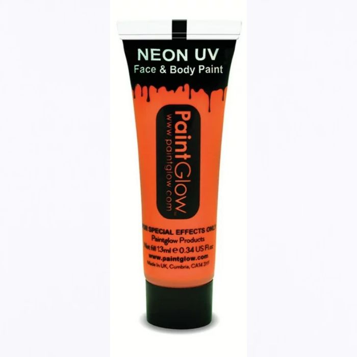 UV-kroppsmaling 25 ML neon oransje