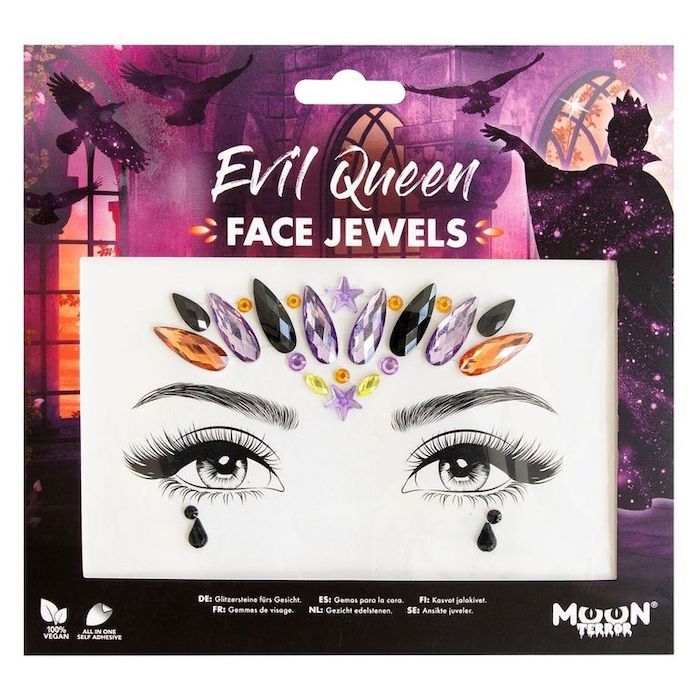 Ansiktssmykker Evil queen