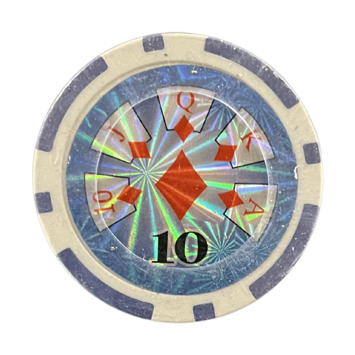 Pokerbrikker Royal Flush 10 50x