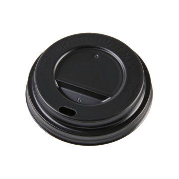 210 ml lok til kaffekoppar 100x engangs papkoppar