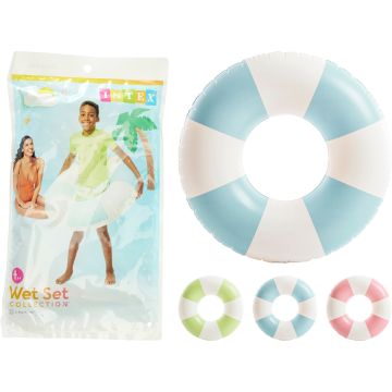 Badering Ø 91 cm i dempede sommerfarger