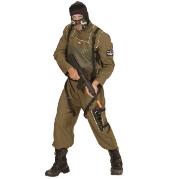 Fallskjermsoldat kostyme for menn