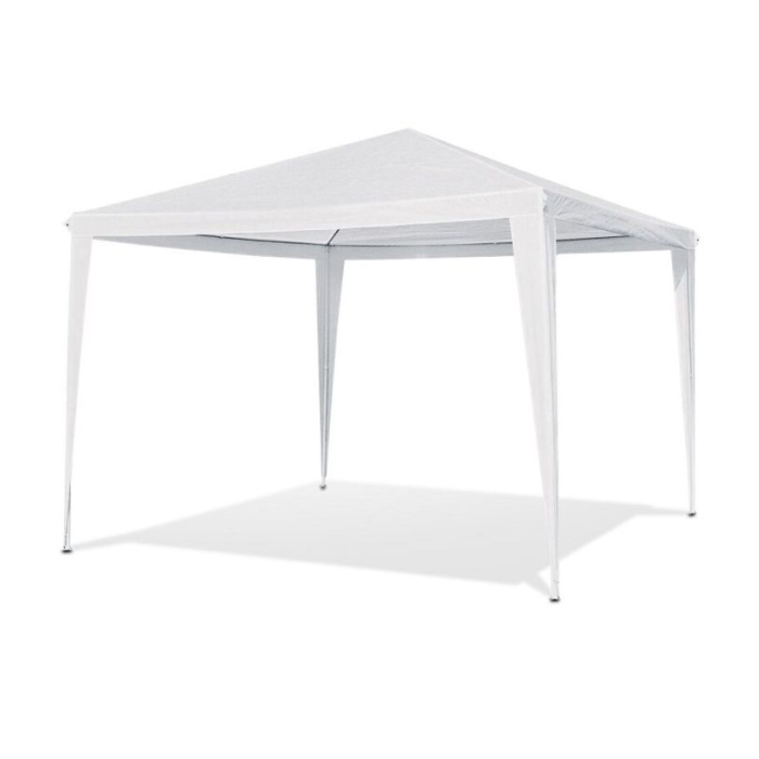 Utandørs paviljong kvit 3x3 m 