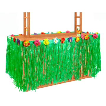 Hawaii grønn bordduk - 275x70 cm