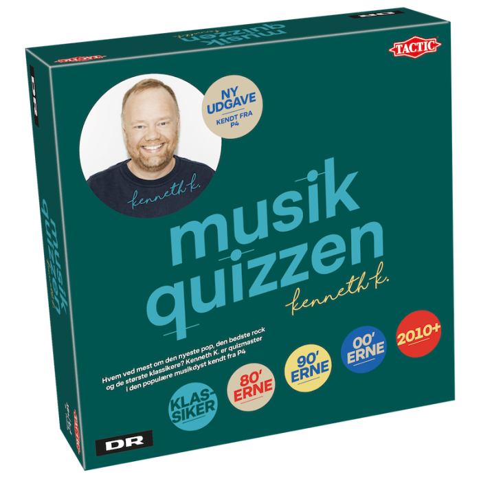 Musikkquizzen brettspel