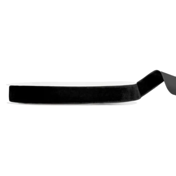 Svart fløyelbånd 15 mm / 10 m