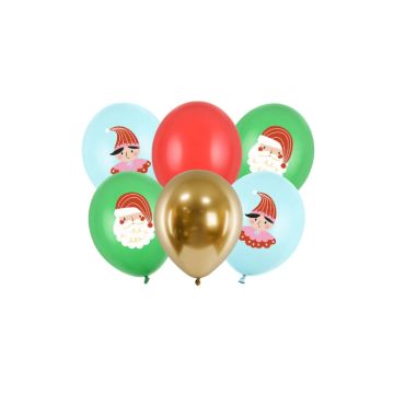 Nisseballonger miks 6x - 30 cm