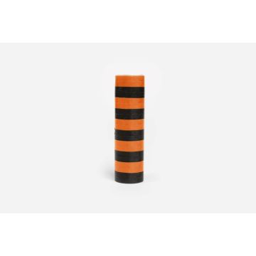Oransje og svart Halloween serpentiner 1x