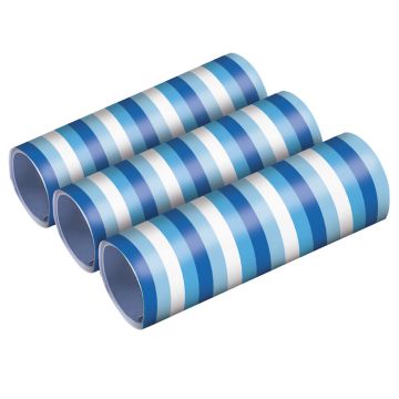 Blå Nyans Streamers 3x - 4 Meter