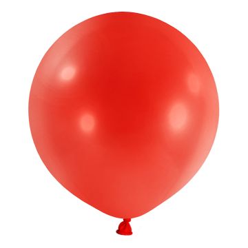Rød Jumbo Ballong - 60 cm
