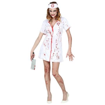 Zombie blodig sykepleier