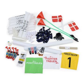 Blå studentervogn grunnpakke 2 dager