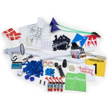 Blå studentervogn grunnpakke deluxe