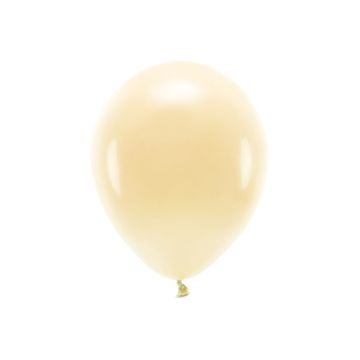 Pastell Lys Fersken Ballonger 10x - 30 cm