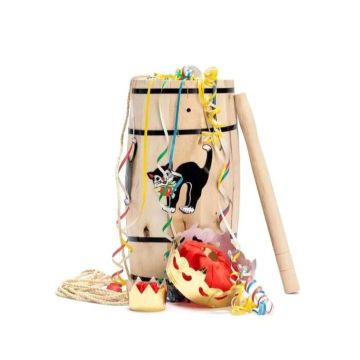 Fastelavnstønde sett alt inkludert stor 54 cm