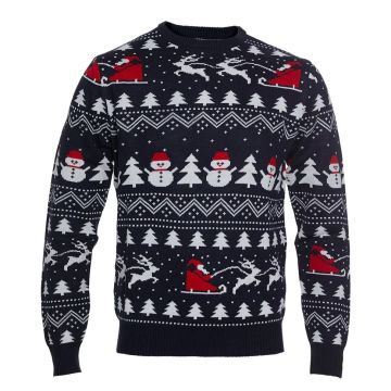 Julesweater Stilet økologisk bomull