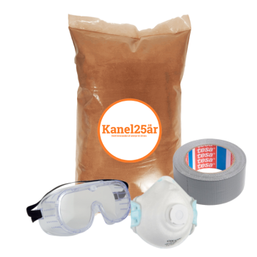 Kanel 2,5 kg inkl. utstyr 25 år