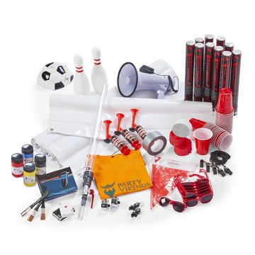 Rød Studenterkørsel pakke Liten