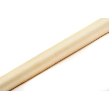 Organza Bordløper Krem - 9 Meter