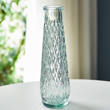 Vase diamant glass - 22 cm