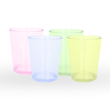 Plastik shotglass fargede gjenvendbare 3 cl 20x
