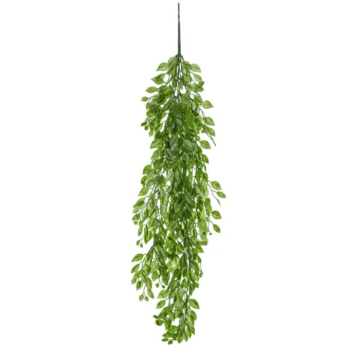 Kunstige hengende blader - 100 cm