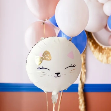 Katte folieballong - 45 cm