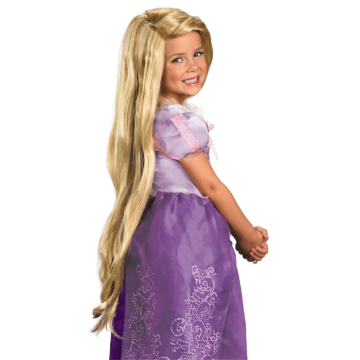 Disney® To på Flugt Rapunzel paryk for barn