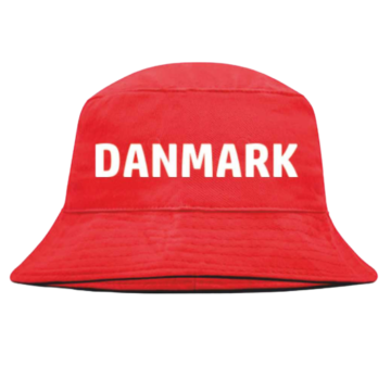 Danmark Bøllehatt i Rød