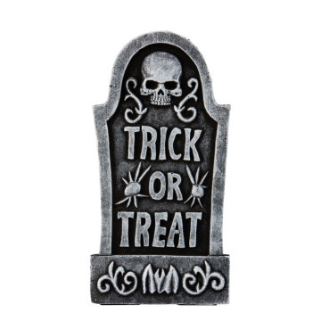 Halloween gravstein trick or treat - 59 cm