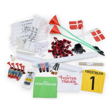 Rød studentervogn grunnpakke 2 dager