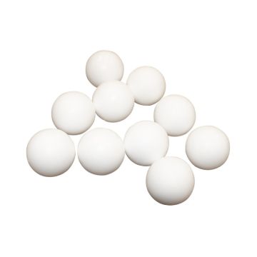 Bordfoldbolde hvit 10x