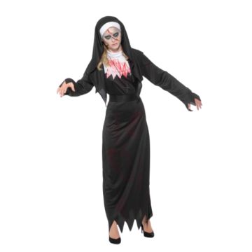 Zombie nonne kostyme