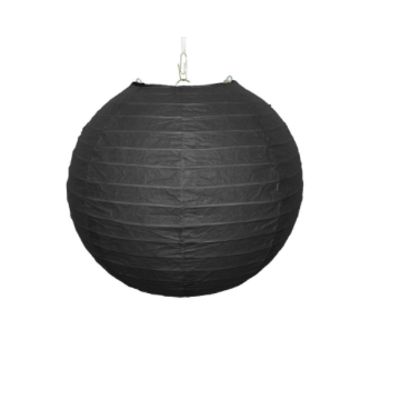 Sort lanterne 30 cm