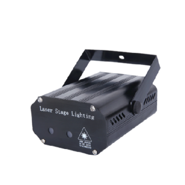 Mini laserlampe med rød og grønn lys