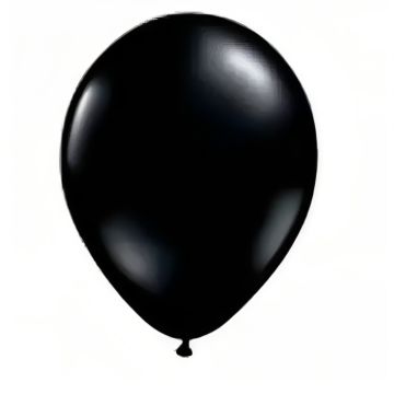 Ballonger svarte 22 cm 10x