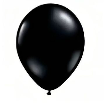 Ballonger svart 22 cm 100x